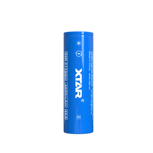 XTAR 21700H INR 4000mAh Rechargeable Li-ion Battery (Flat Top)