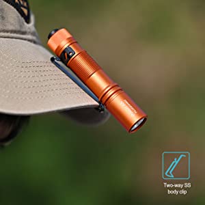 Acebeam Pokelit AA EDC Flashlight (Orange)