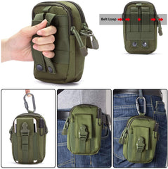 Molle EDC Pouch    (Python Green)