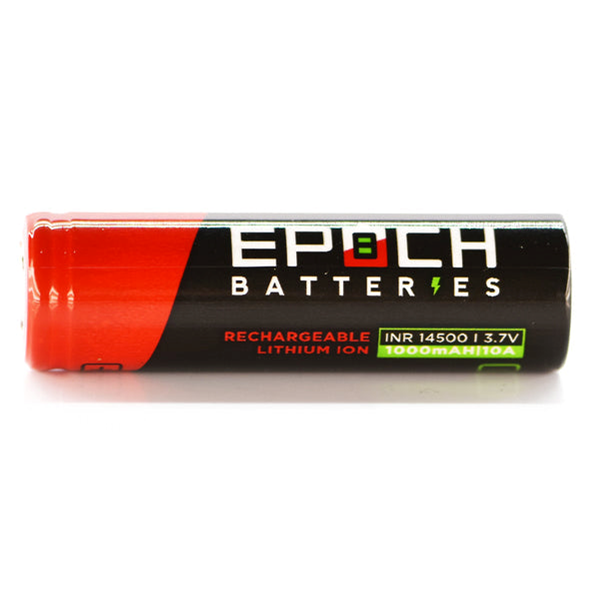 Epoch 14500 1000mAh 10A - Button Top Rechargeable Battery