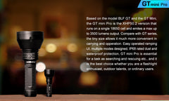 Lumintop GT Mini Pro 3500 Lumens XHP50.2 LED Flashlight