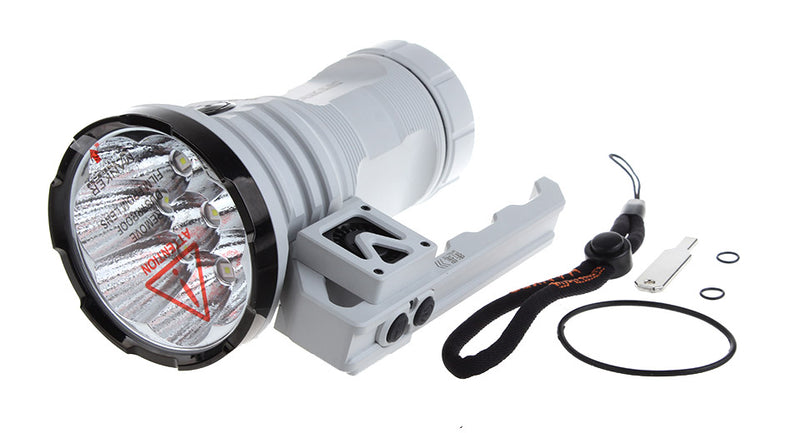 Manker MK38 Satellite Multi-Purpose Handheld Searchlight (Power by 3x 21700 Batteries) 41,500 Lumens