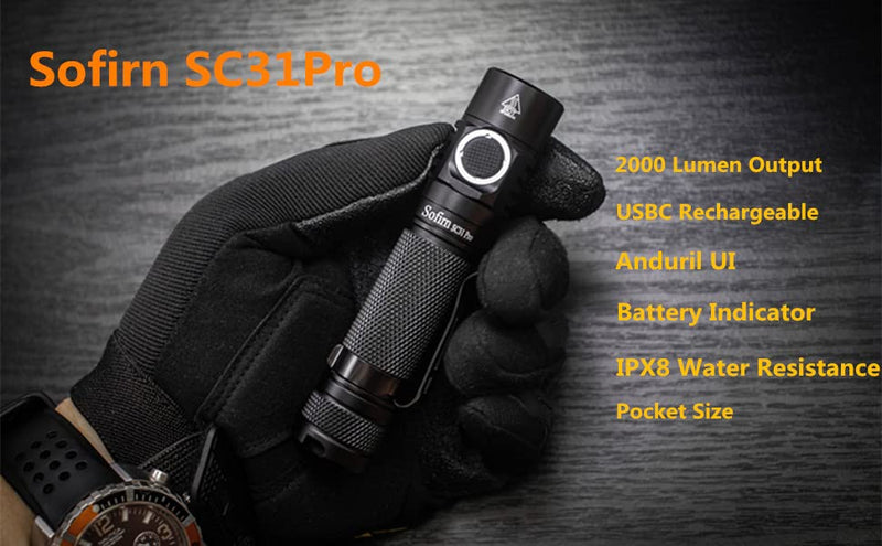 Sofirn SC31 Pro 2000 Lumens