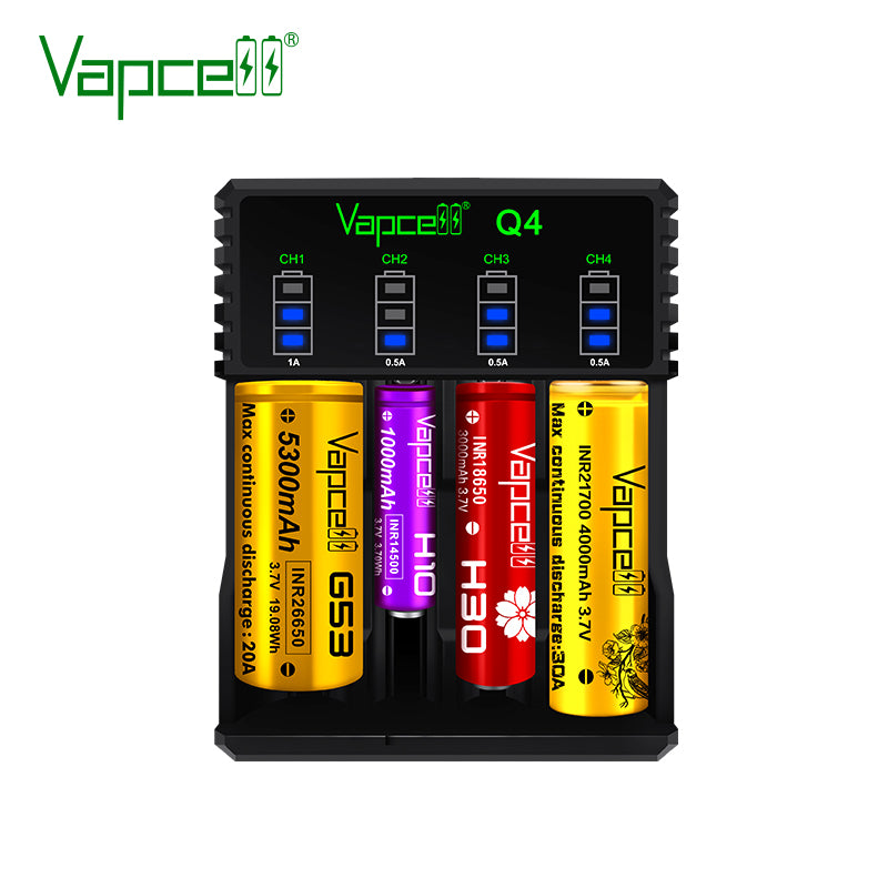 Vapcell Q4 Battery Charger