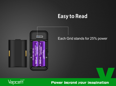 Vapcell P2 Battery Charger and Portable Power Bank