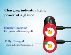 Vapcell P1409A 14500 950mah Button Top USB Rechargeable Battery