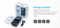 XTAR VC2 Battery Charger