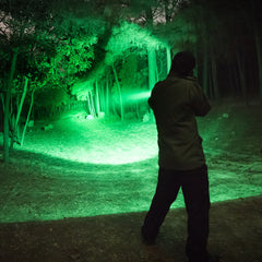 Weltool T9 Green LED Flashlight