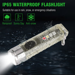 S11 Multi Function Keychain Flashlight (Green)