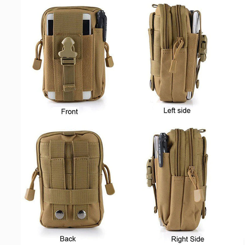 Molle EDC Pouch (Khaki/Tan)