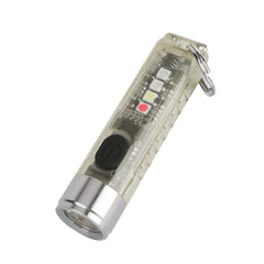 S11 Multi Function Keychain Flashlight (Clear)