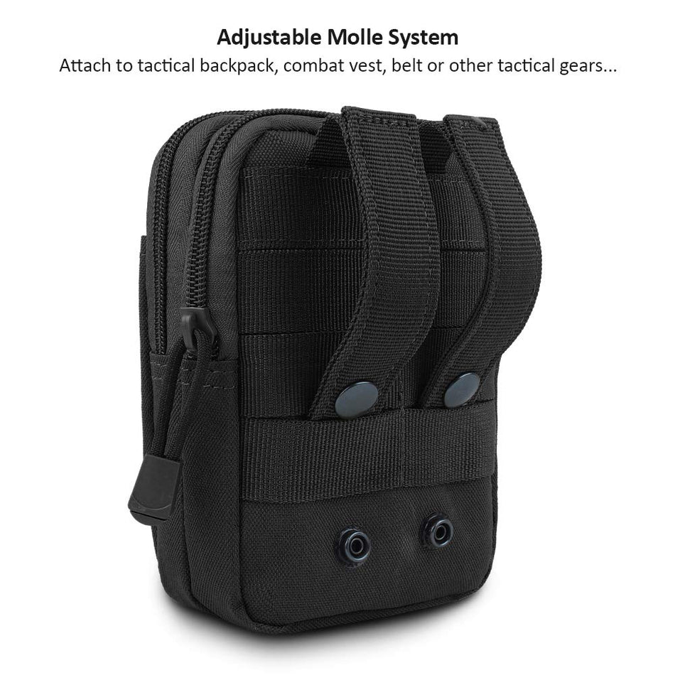 Molle EDC Pouch (Black)
