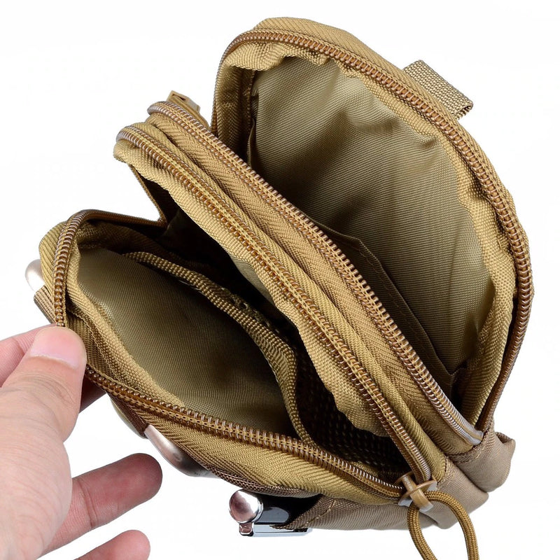 Molle EDC Pouch (Khaki/Tan)
