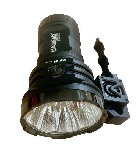 Manker MK38 Satellite Multi-Purpose Handheld Searchlight (Power by 3x 21700 Batteries) 41,500 Lumens