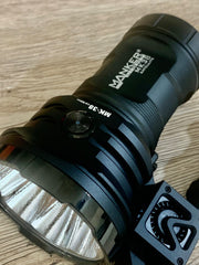 Manker MK38 Satellite Multi-Purpose Handheld Searchlight (Power by 3x 21700 Batteries) 41,500 Lumens