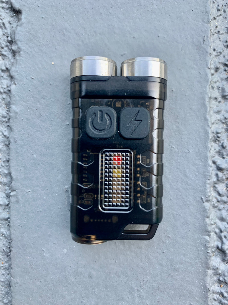 Boruit Model V3 EDC Multi-Functional Keychain Flashlight 900 Lumens