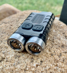 Boruit Model V3 EDC Multi-Functional Keychain Flashlight 900 Lumens