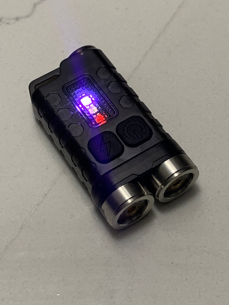 Boruit Model V3 EDC Multi-Functional Keychain Flashlight 900 Lumens