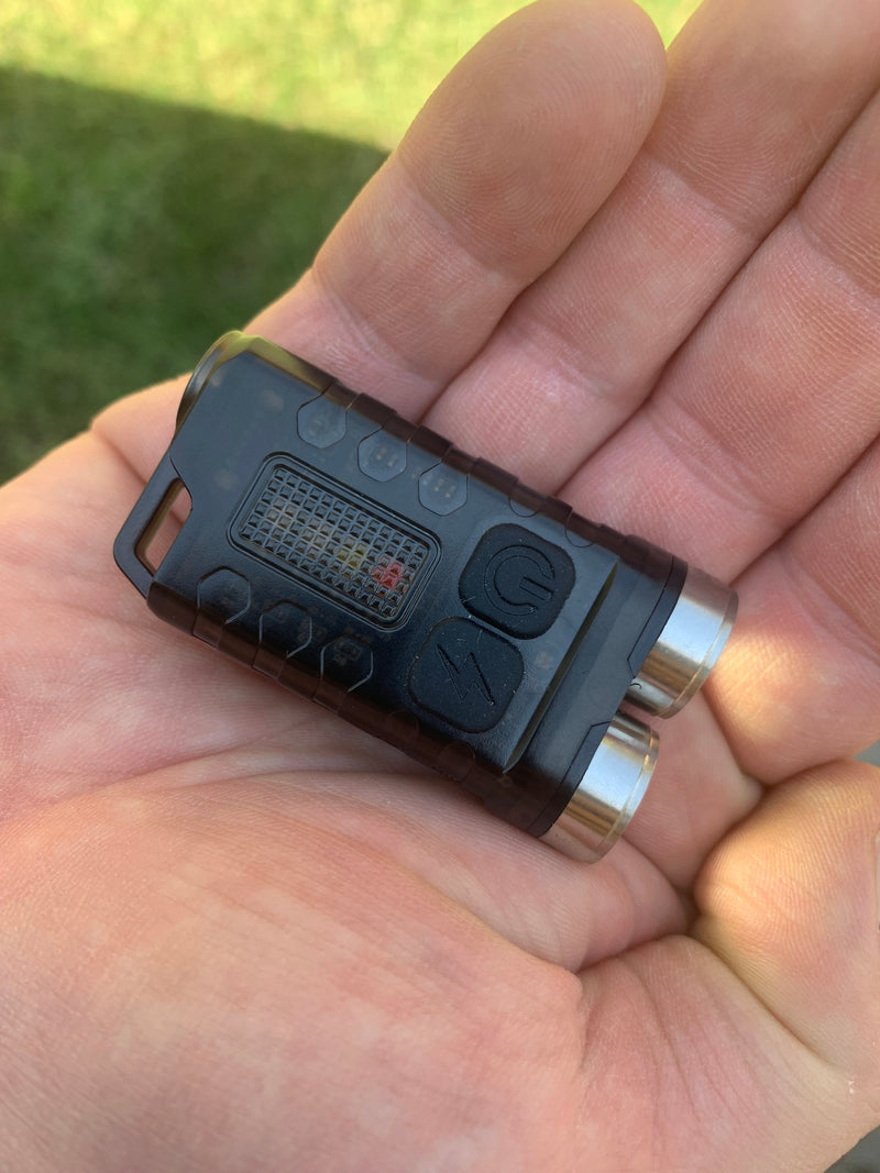 Boruit Model V3 EDC Multi-Functional Keychain Flashlight 900 Lumens