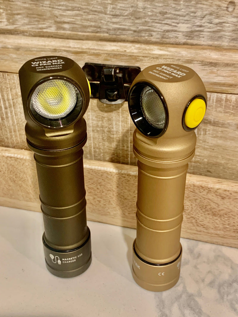 Armytek Wizard C2 Pro Max Magnet USB Cree XHP70.2 with Battery 4000 Lumens (Sand)