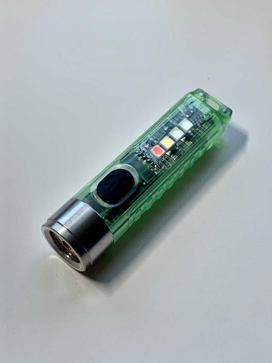 S11 Multi Function Keychain Flashlight (Green)