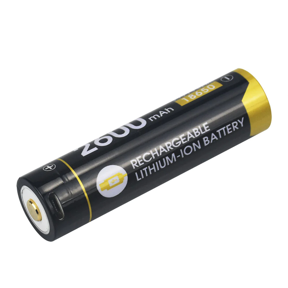 2600mAh 18650 Rechargeable Battery