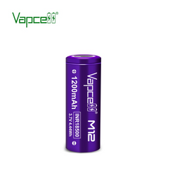 Vapcell 18500 M12 1200mah 10A Rechargeable Flat Top Battery