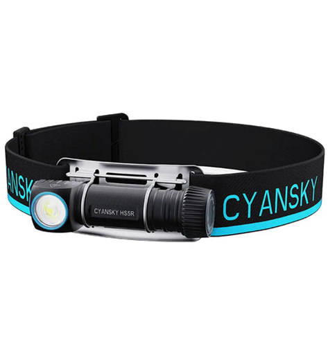Cyansky HS5R Multifunctional Rechargeable Headlamp 1300 Lumens
