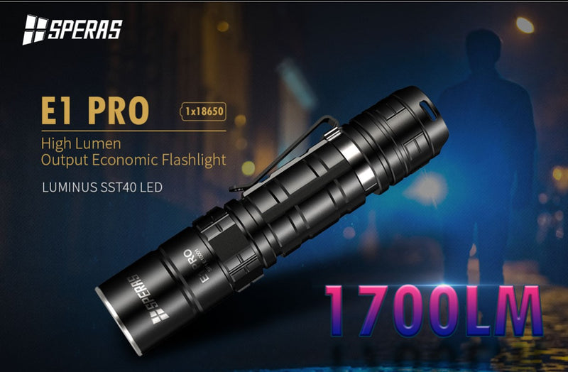 Speras E1 Pro 1700 Lumens