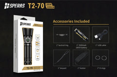 Speras T2-70 3300 Lumens