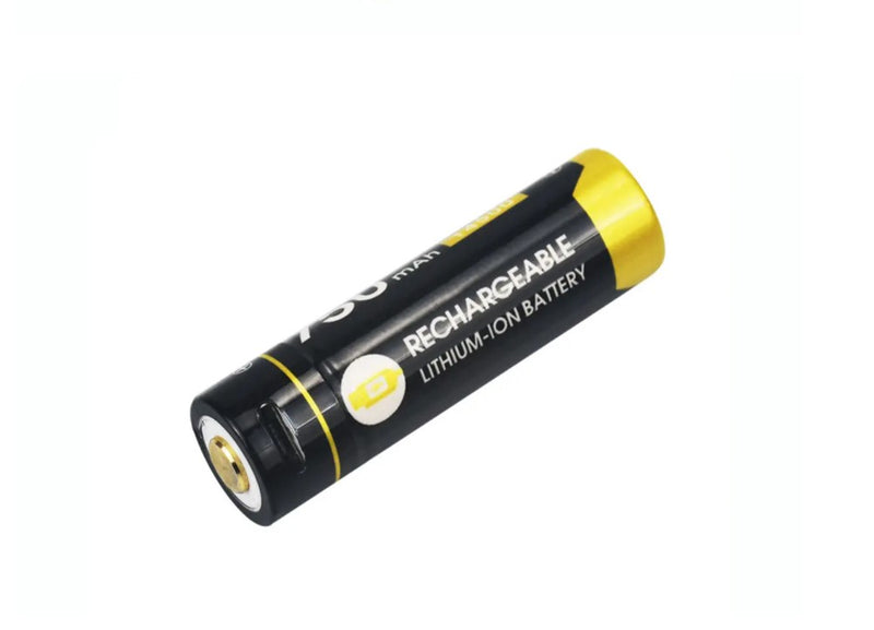 Speras R145 14500 Rechargeable Lithium Battery Micro USB (Button Top)