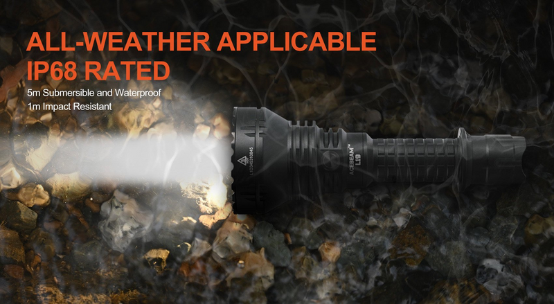 Acebeam L19 2.0 Long Range Flashlight 2200 Lumens
