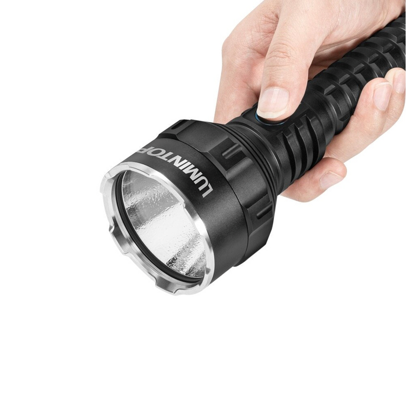 Lumintop PK21 8100 Lumens with 2x 21700 Button Top Batteries