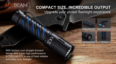 Acebeam E70-AL EDC Flashlight 4600 Lumens