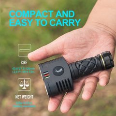 Lumintop THOR 4 2800 Lumens LEP LED USB-C Outdoor Flashlight Includes Battery