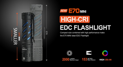 Acebeam E70 MINI High-CRI EDC Flashlight 2000 Lumens