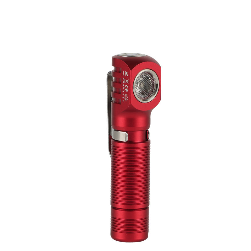 Manker E02 II Compact Pocket EDC Flashlight Red SST20 Cool White 6500K