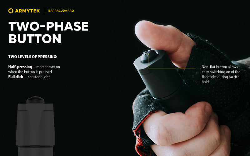 Armytek Barracuda Pro XHP35 HI CW 1850 Lumens Long Throw Search Light