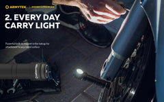 Armytek Wizard C2 Pro Nichia Magnet USB EDC Flashlight with Battery 1600 Lumens
