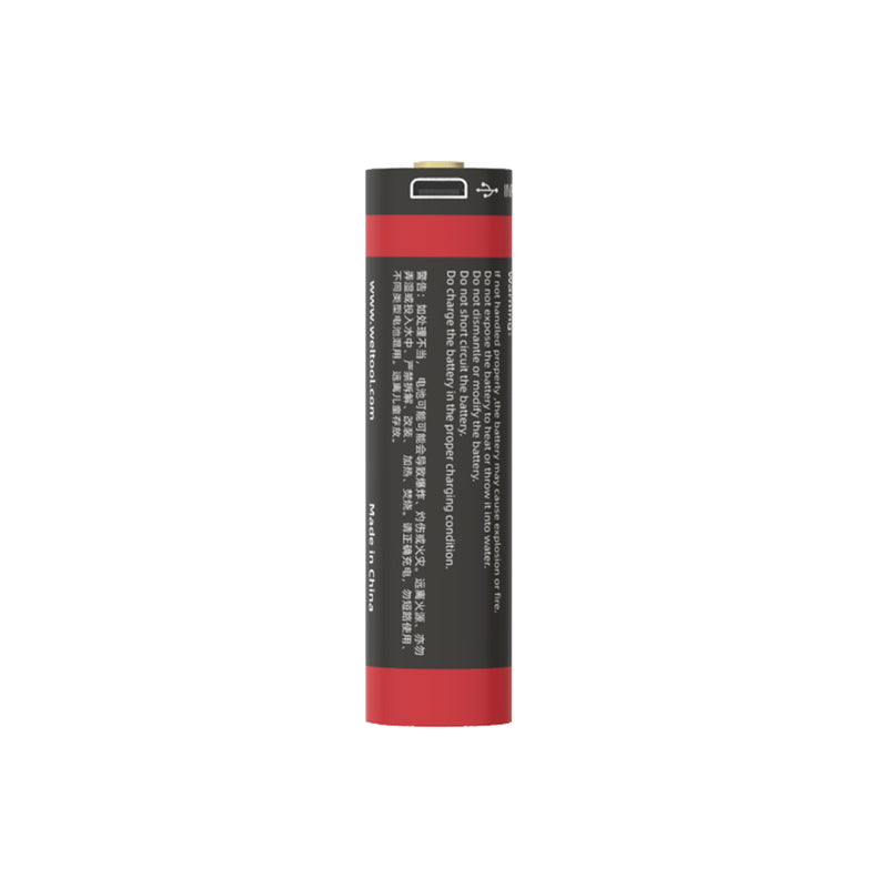 Weltool UB18-30P High Drain 10A 3000mAh USB Rechargeable (18650) Li-ion Battery