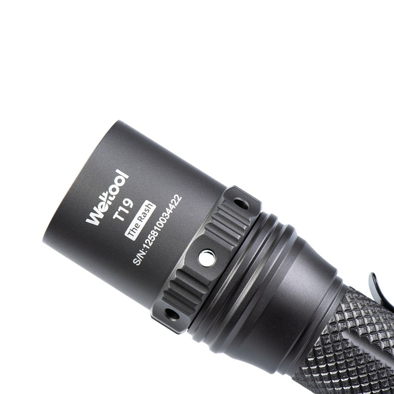 Weltool T19 GY "The Rash" Tactical Flashlight 2050 Lumens 90CRI 5000K