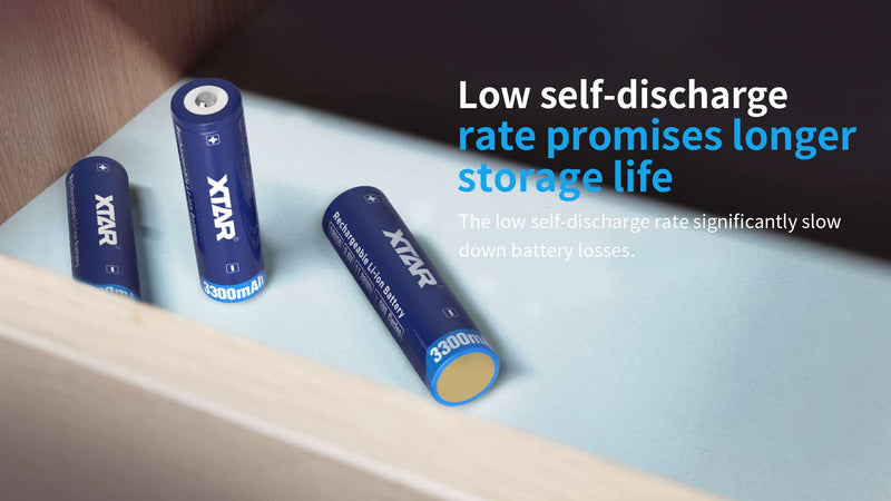 XTAR 18650 3300mAh Rechargeable Li-ion Battery