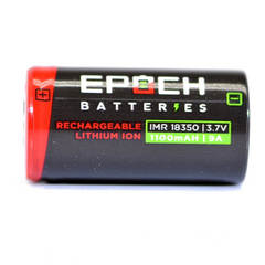 Epoch 18350 1100mAh 9A IMR Rechargeable Battery
