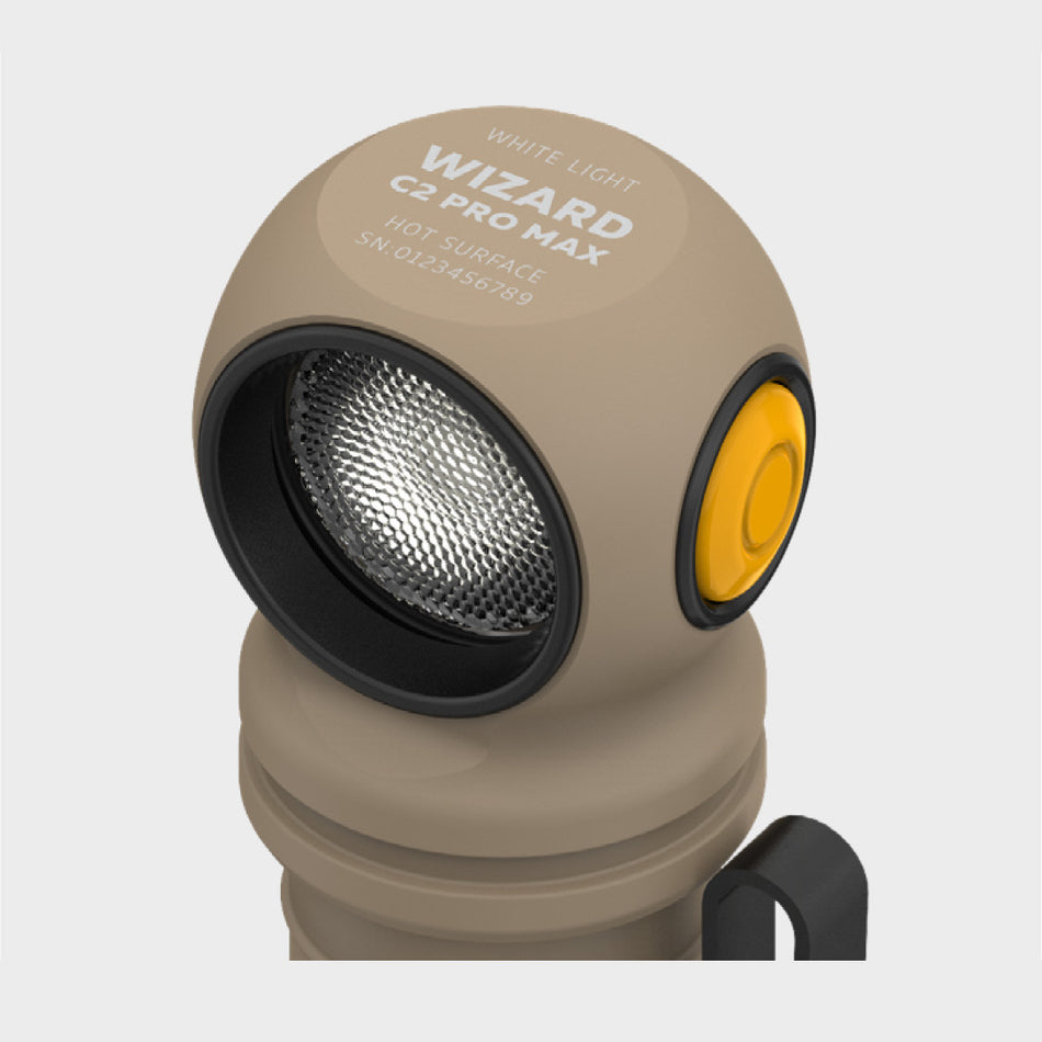 Armytek Wizard C2 Pro Max Magnet USB Cree XHP70.2 with Battery 4000 Lumens (Sand)