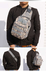 EDC Shoulder Chest Backpack Single Shoulder Strap (ACU)